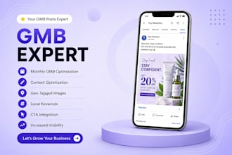 do monthly gmb posts with geotagged images for local ranking