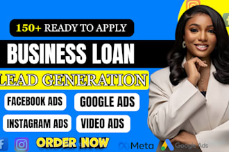 business loan marketing startup business loan lead business funding facebook ads