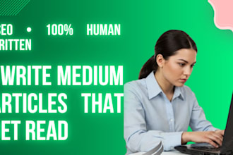 write SEO optimized medium article