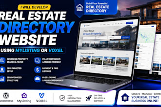 build a real estate directory website using mylisting voxel theme