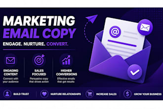 write marketing email copy