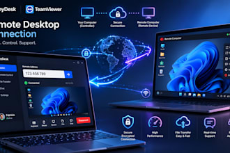provide remote IT support, virus removal and PC repair