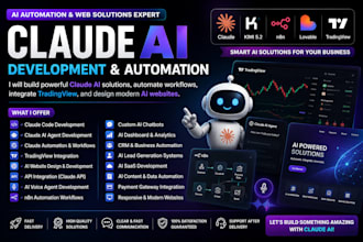 claude code tradingview claude ai agent claude automation claude website design