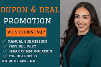 do coupon code promotion, sales promotion on deal sites, coupon code submission