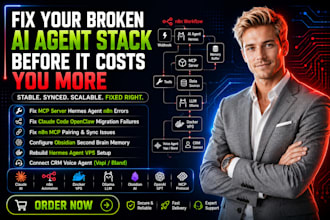 fix hermes agent mcp server n8n mcp claude code openclaw obsidian second brain