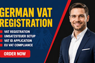 do german vat registration umsatzsteuer setup and vat id for small business