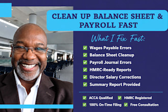 clean up wages payable and balance sheet fast on your accounting software