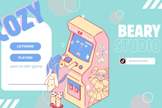 be your cozy gaming buddy for minecraft, sky, or any game