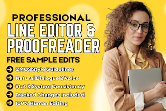 line edit and proofread your young adult fiction book, litrpg novel