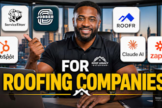 integrate servicetitan jobber roofr hubspot roofin lead ai management automation