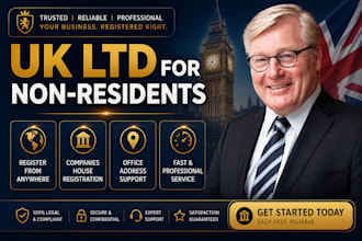 register UK ltd company for non residents companies house office address