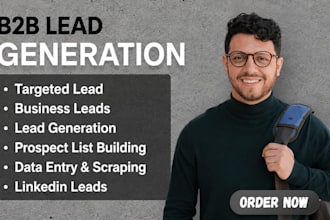 email lists, linkedin lead and generate b2b qualified leads for your company