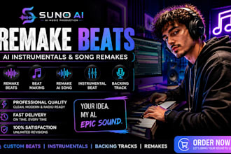 recreate your suno ai song with professional production and mastering