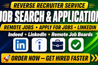 remote job search, job application, resume writer for reverse recruiter service