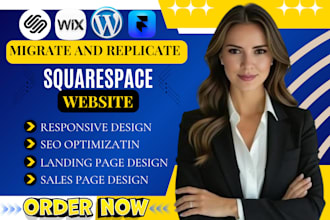 design, migrate squarespace, or replicate your squarespace