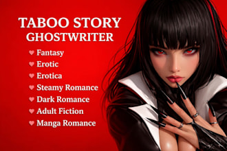 romance story ghostwriter nsfw anime fanfiction erotic erotica smut kinky bdsm