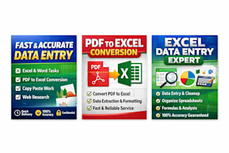 do the data entry, copypaste
