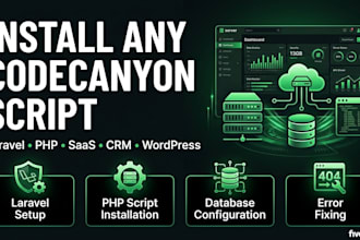 install, setup and customize codecanyon PHP scripts