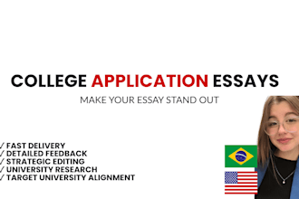 improve your college admissions essay or personal statement