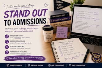 improve your college admissions essay or personal statement