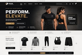 design premium sportswear mockups  shopify etsy store