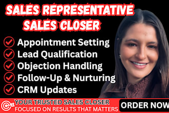 sales closer sales representative b2b lead salesperson lead generation sales rep