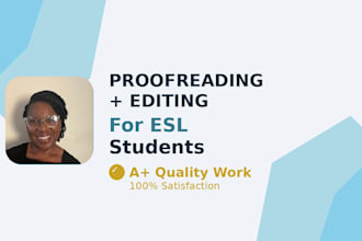 proofread and edit your CV, essay, or thesis to apa standard