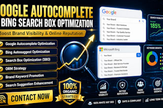 do google autocomplete,search box optimization to rank your keyword in bing