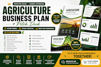 design investor ready marijuana cannabis agriculture business plan pitch deck