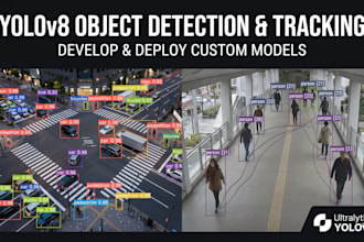 develop yolov8 models for object detection and tracking