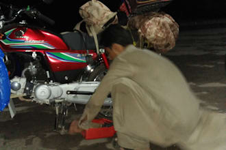 be a professional motorcycle engine mechanic