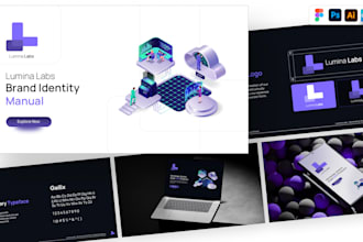 design a professional brand guidelines and brand identity
