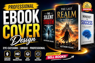 looking for a stunning ebook cover that attracts readers and boosts sales