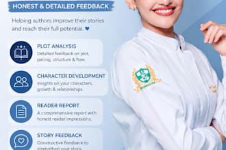 be your beta reader and provide honest feedback