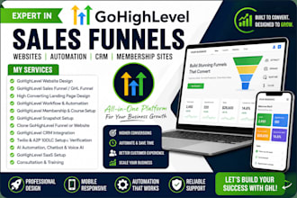build gohighlevel sales funnel community, membership website, ghl client portal