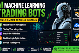 build ai machine learning trading bots for quantconnect tradingview