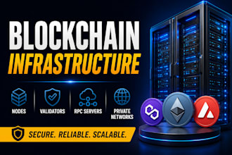 deploy blockchain infrastructure nodes validators rpc servers hyperledger