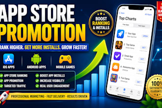 telegram ads IOS app promotion, rank on app store search mobile app promotion