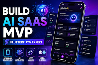 build ai saas mvp with flutterflow flutter mobile app development base 44