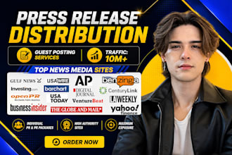 distribute pr news article high da premium guest posting, seo guestpost service