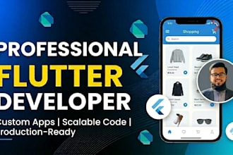 develop ios apps, android apps, ai mobile apps, with flutter