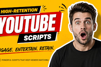 be your professional researcher and youtube scriptwriter