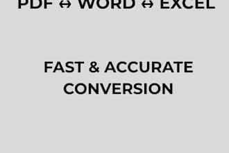 convert PDF, word, excel, powerpoint and scanned documents
