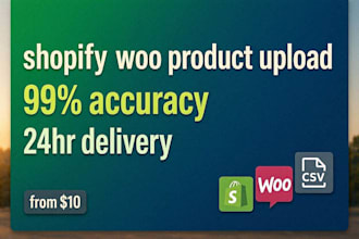 do shopify product upload and bulk product listing