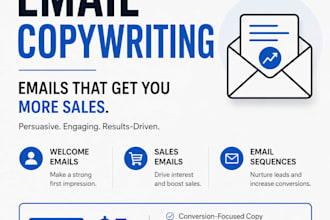 write high conversion email copywriting