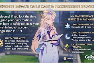manage your genshin account