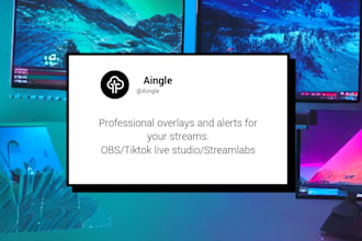set up your obs, twitch, and tiktok stream