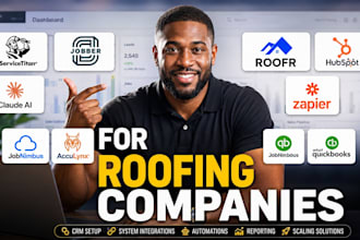 integrate jobnimbus roofr acculynx servicetitan quickbooks bookkeeping workflow