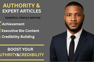 write professional press coverage and executive media articles