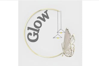 create elegant golden glow for salon and cosmetics